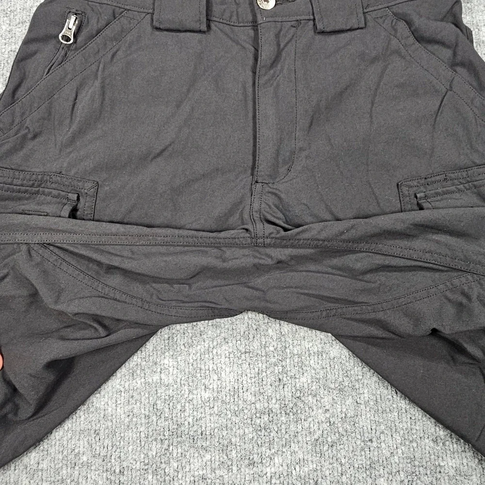 Duluth Trading Co Dry on the Fly Cargo Shorts Men's Medium Black 10